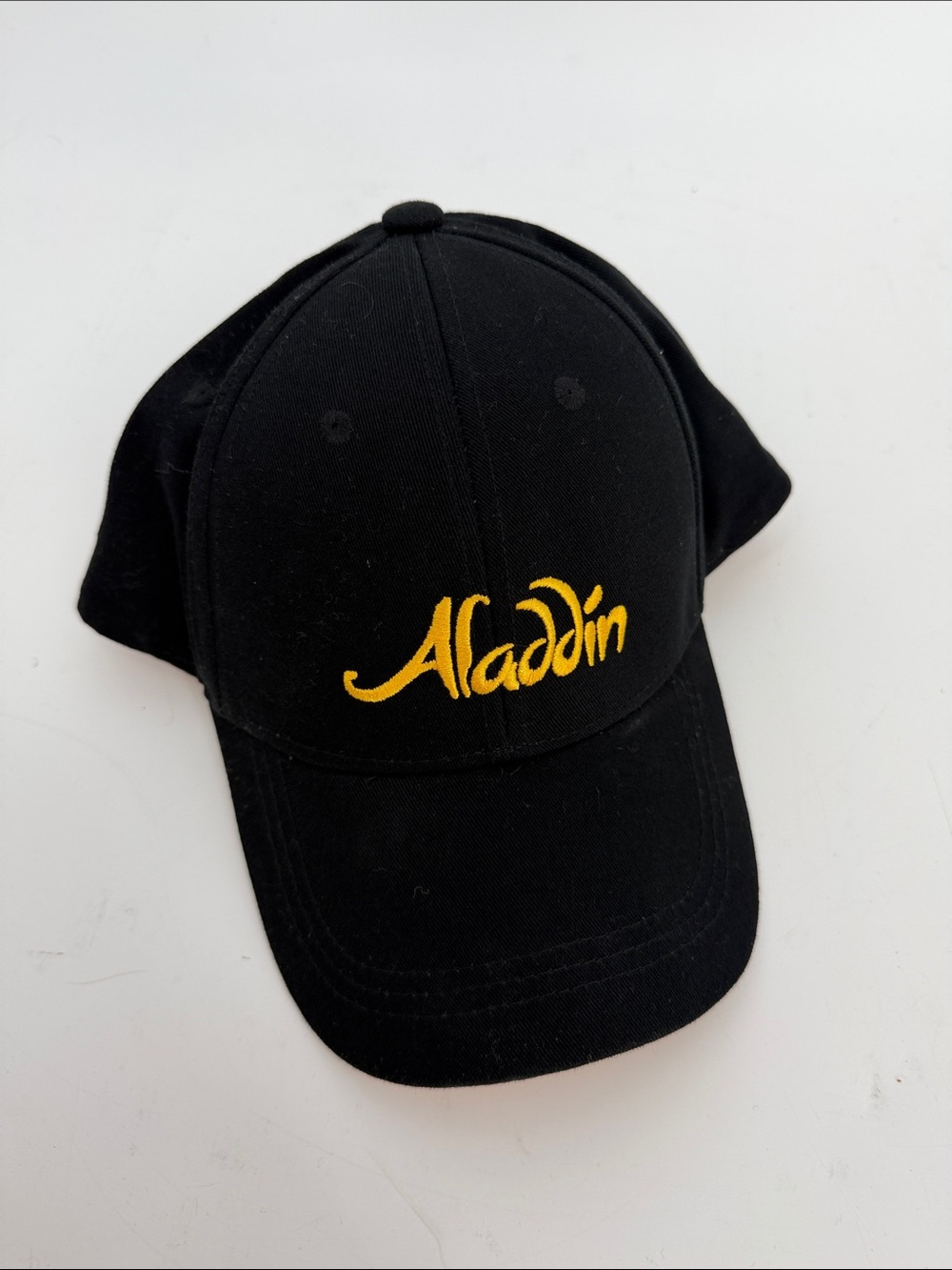 Disney Parks Aladdin Genie Embroidered Baseball Cap OS